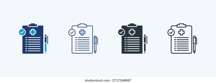 Informed Consent Multiple Style Icon Collection