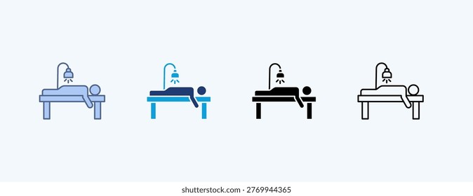 Infra Red Multiple Icon Illustration Vector