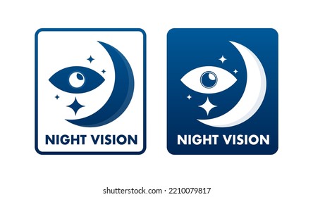 Infrared camera night vision. Binoculars viewfinder. Vector stock illustration