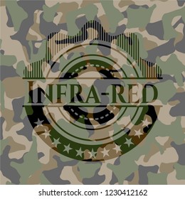 Infra-red camouflaged emblem