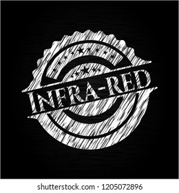 Infra-red with chalkboard texture