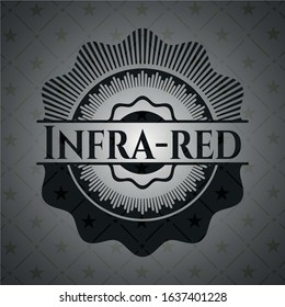 Infra-red dark icon or emblem. Vector Illustration. Detailed.