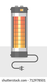 Infrared floor heater with remote control. Plug the device into a 
power outlet. Home appliances. House climate control. Comfort 
temperature. Heating battery. unplug the devices from the mains.