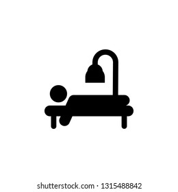infrared human therapy outline icon. Signs and symbols can be used for web, logo, mobile app, UI, UX