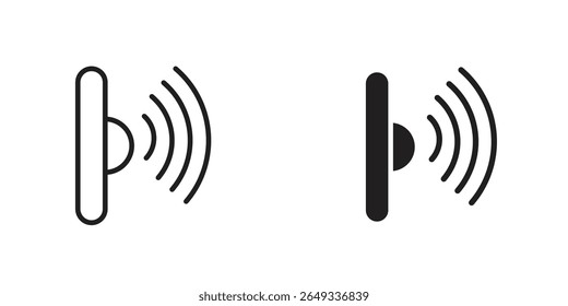 Infrared icon Design Illustrations. editable web icons