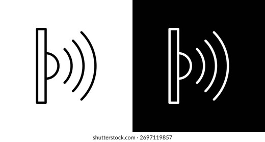 Infrared icon Logo. Vector Illustration. EPS Illustration.