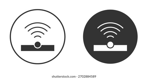 Infrared icon. Perfect for web and app interfaces, presentations, infographics