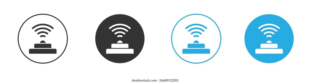 Infrared icon, simple flat style, illustration, logo sign symbol pictogram template, for ui or ux.