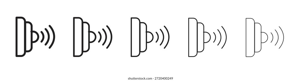 Infrarot-Symbol, Vektordesign-Element, Vektor eps 10