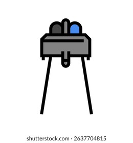 infrared sensor module color icon vector. infrared sensor module sign. isolated symbol illustration