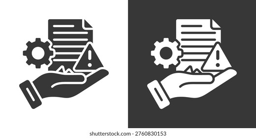 Infringement Icon Set Vector Collection Isolated In Black And White