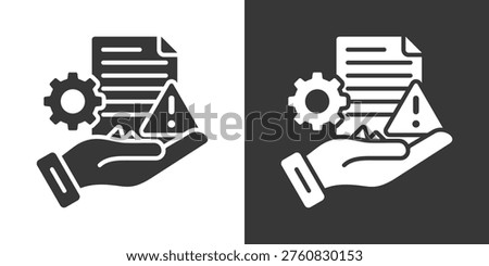 Infringement Icon Set Vector Collection Isolated In Black And White