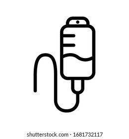 Plantilla de diseño vectorial de icono de Infus