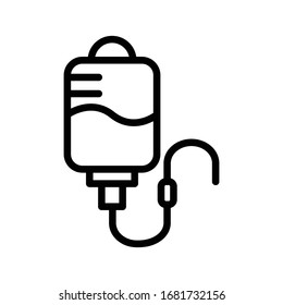 Plantilla de diseño vectorial de icono de Infus