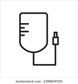 icono de nueva línea de infus