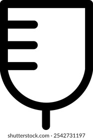 infus medical healthcare icon for graphic design