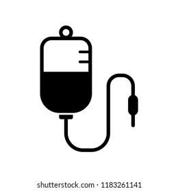 infuse - blood bag icon vector