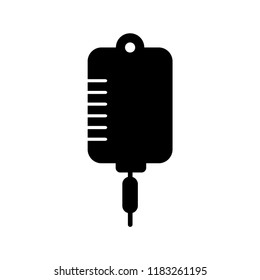 infuse - blood bag icon vector