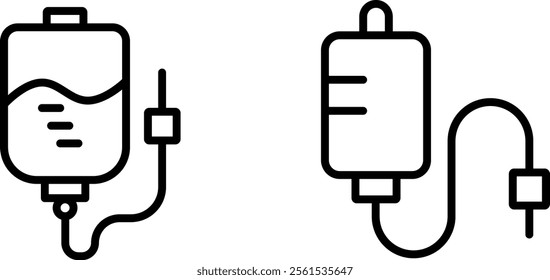 "Infuse Icon Design for Medical, Healthcare, and IV Therapy Applications"