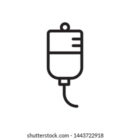 Infuse Icon Flat Vector Illustration 