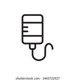 Infuse Icon Flat Vector Illustration 