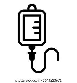 Infuse icon, iv bag icon