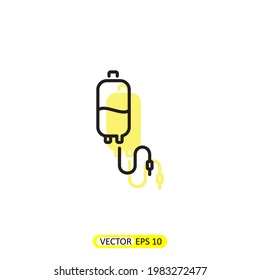 Infuse Icon Vector Illustration Design
