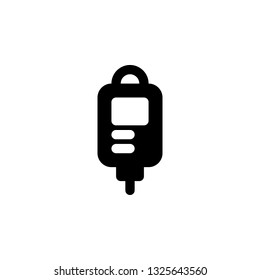 Infuse Icon Vector Illustration in Glyph Style for Any Purpose