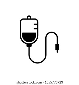 Infuse Icon Vector Illustration Logo Template