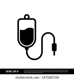 Infuse Icon Vector Illustration Logo Template