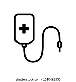 Infuse Icon Vector Illustration Logo Template