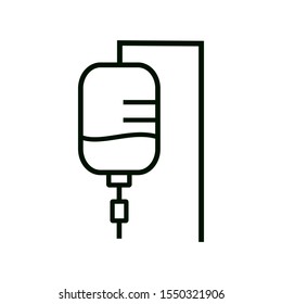 Infuse icon vector illustration logo for many purpose. Isolated on white background.
