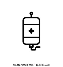 Infuse icon vector illustration logo for many purpose. Isolated on white background. – Vector