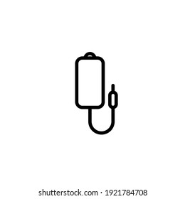 Infundir la plantilla de logotipo de ilustración vectorial de icono para muchos fines. Aislado sobre fondo blanco.