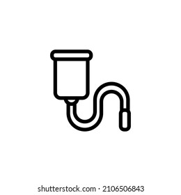 Infuse icon vector illustration logo template for many purpose. Isolated on white background.