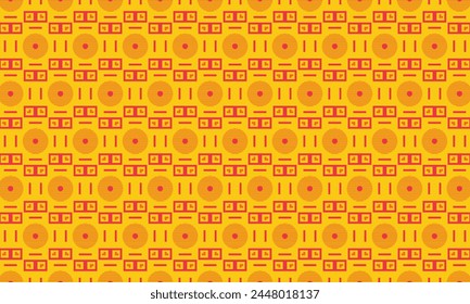 Infuse joy into your designs with this vibrant and happy color geometric pattern. Perfect for adding a cheerful and energetic vibe.
