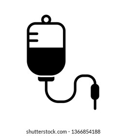 infuse - medical icon vector