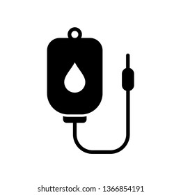 infuse - medical icon vector