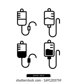 Infuse Set Icons Vector Illustration Logo Template
