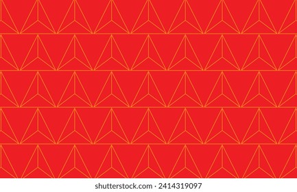Infuse vibrancy into your designs with this unique orange geometric pattern. Perfect for adding a bold and stylish touch to your creations.