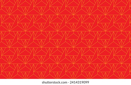 Infuse vibrancy into your designs with this unique orange geometric pattern. Perfect for adding a bold and stylish touch to your creations.