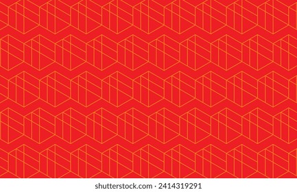 Infuse vibrancy into your designs with this unique orange geometric pattern. Perfect for adding a bold and stylish touch to your creations.