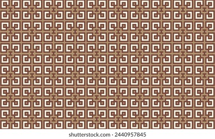 Infuse your designs with earthy elegance using this captivating brown geometric pattern.