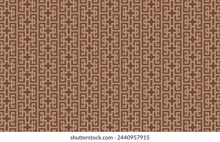 Infuse your designs with earthy elegance using this captivating brown geometric pattern.
