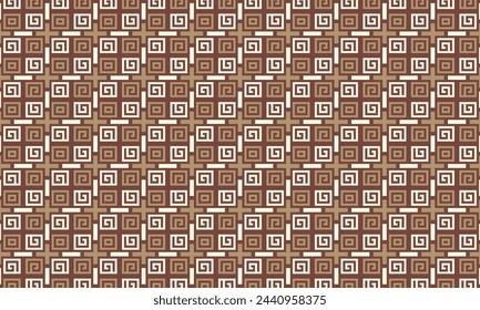 Infuse your designs with earthy elegance using this captivating brown geometric pattern.