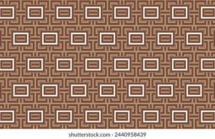 Infuse your designs with earthy elegance using this captivating brown geometric pattern.