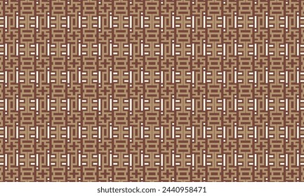 Infuse your designs with earthy elegance using this captivating brown geometric pattern.
