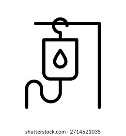 Infusion Symbol Illustration Vektor Design Template
