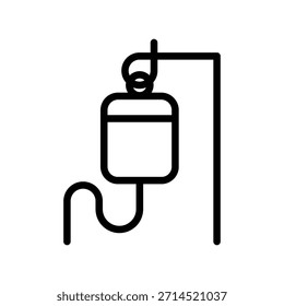 Infusion icon illustration vector design template