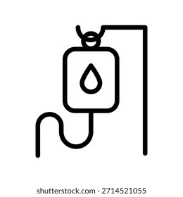 Infusion icon illustration vector design template